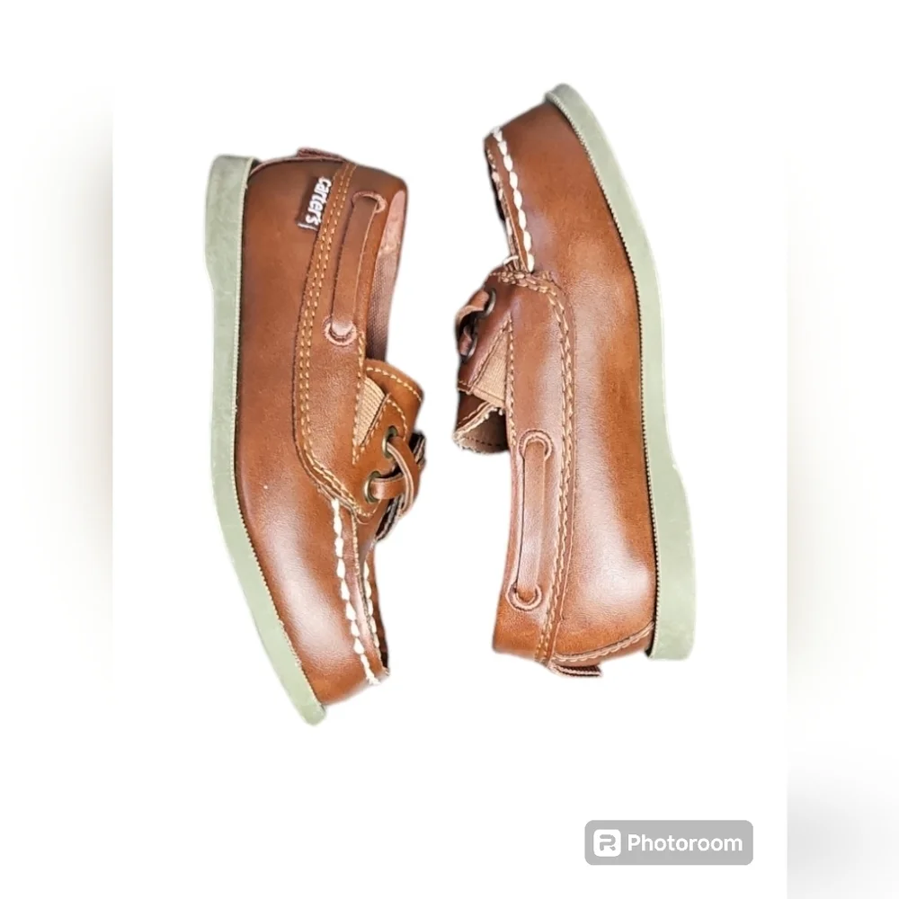 Carter's Boys Toddler Size 7 Loafer Boat Shoes